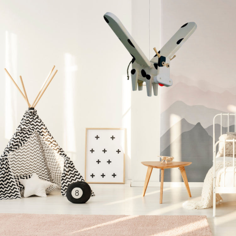 Flying Cow Nursery Mobile