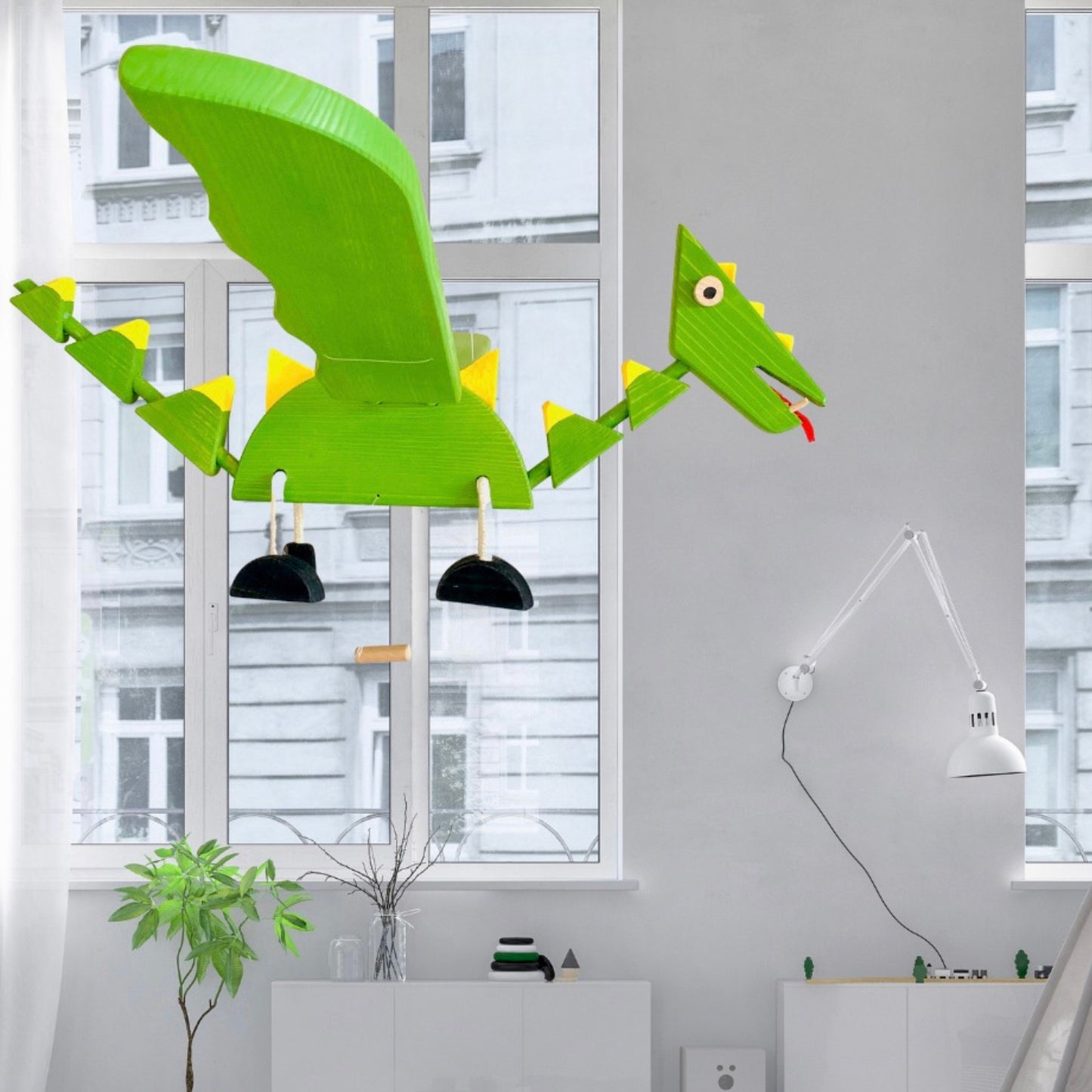 Flying Dragon Nursery Mobile - Kids Room Decor