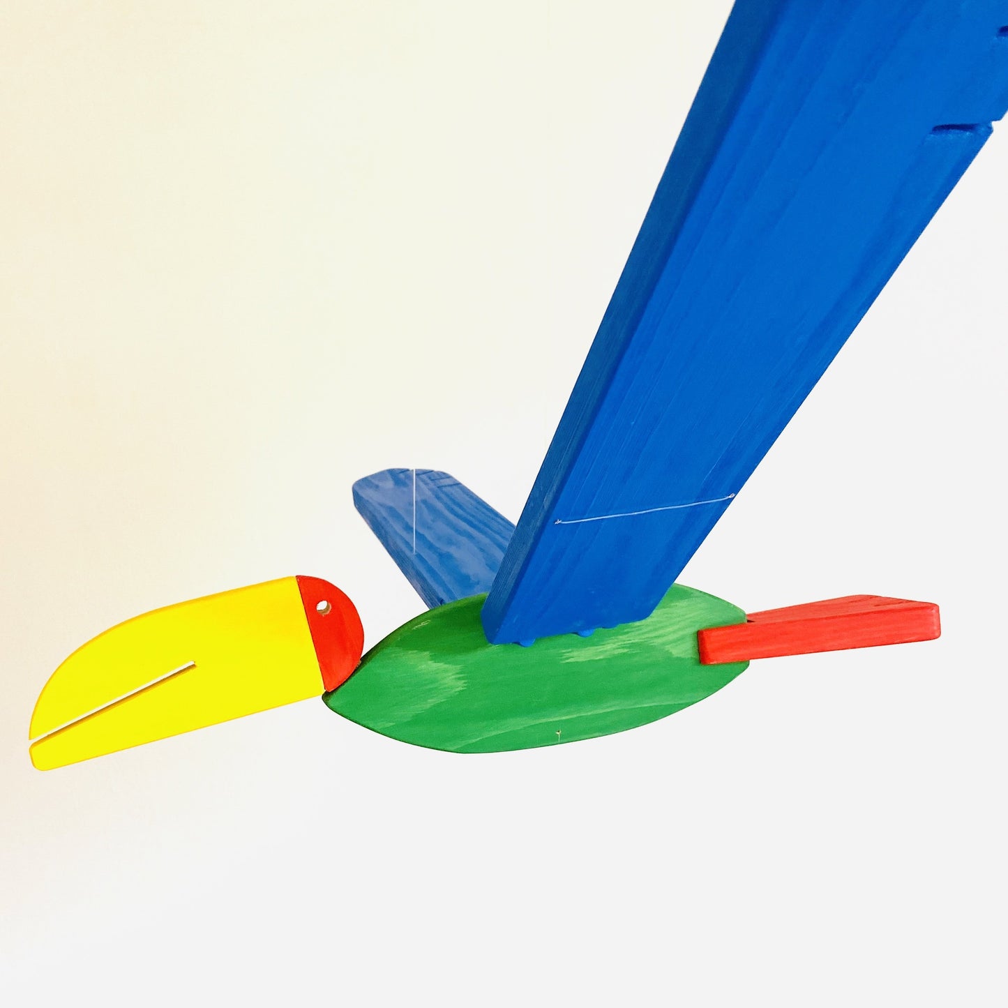 flying colorful bird 