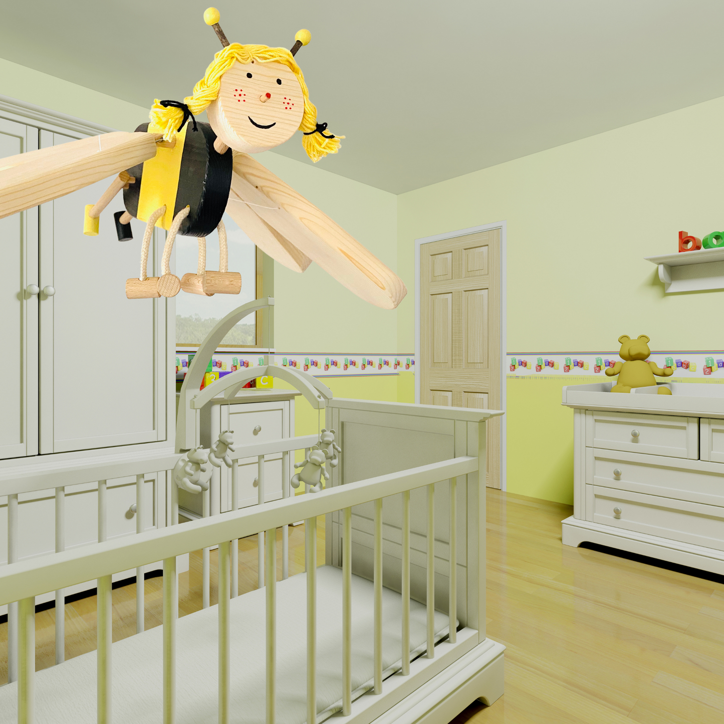 Flying Bee Nursery Mobile
