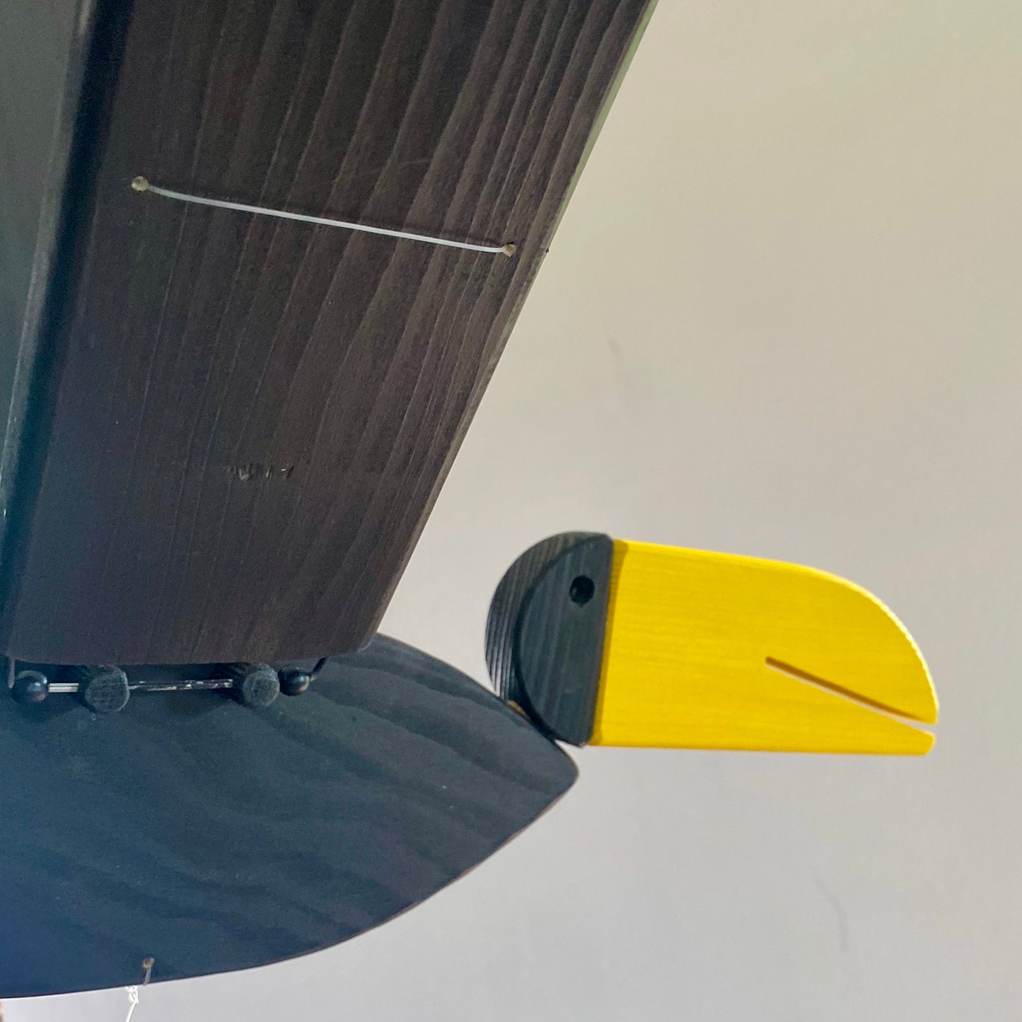 Wooden Flying Crow Mobile - Halloween Decoration - Gender Neutral Kids Room Decor