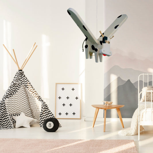 Flying Cow Nursery Mobile