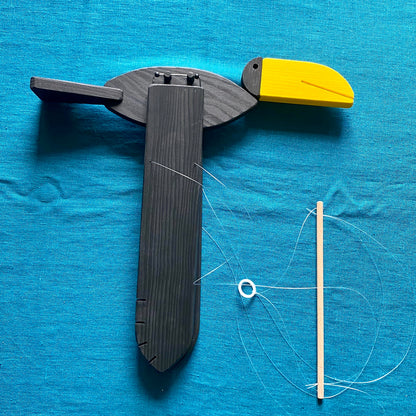 Wooden Flying Crow Mobile - Halloween Decoration - Gender Neutral Kids Room Decor