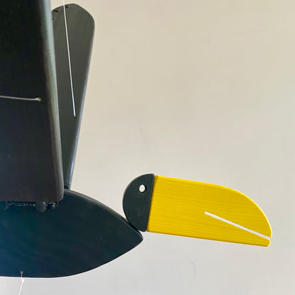 Wooden Flying Crow Mobile - Halloween Decoration - Gender Neutral Kids Room Decor