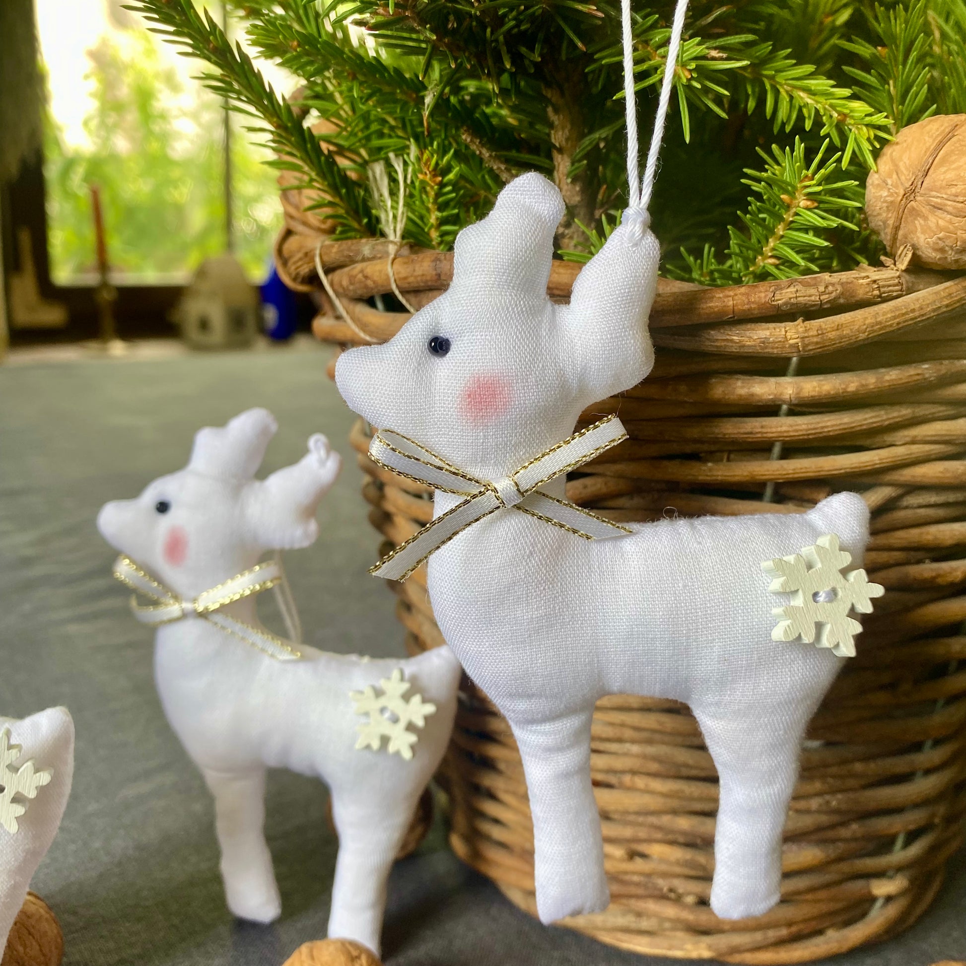 Reindeer fabriek ornament
