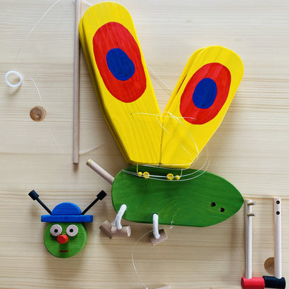 handmade toy butterfly