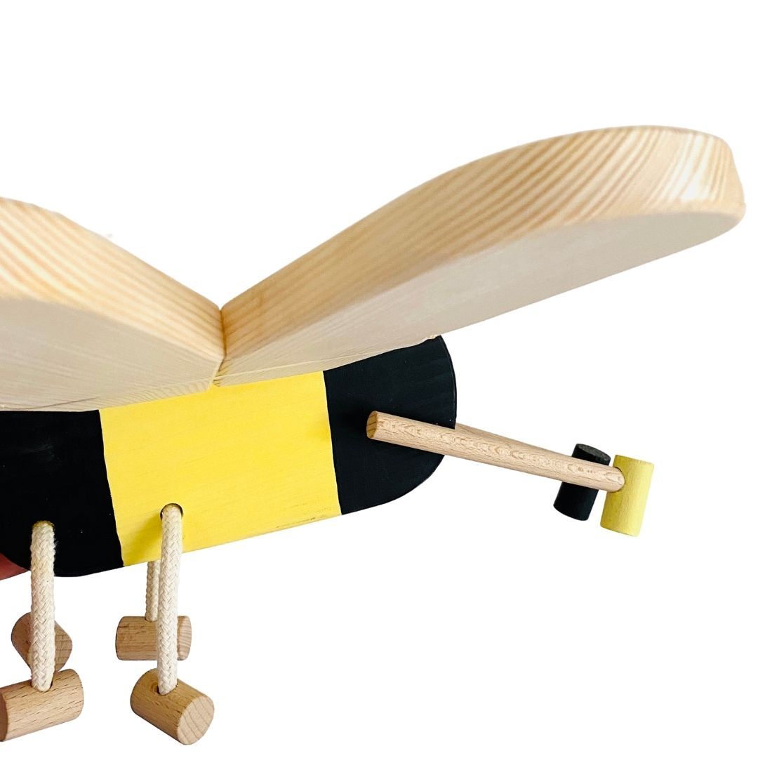 bee wooden toy