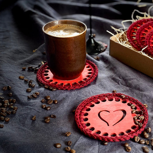 Heart of Love - Mug coasters