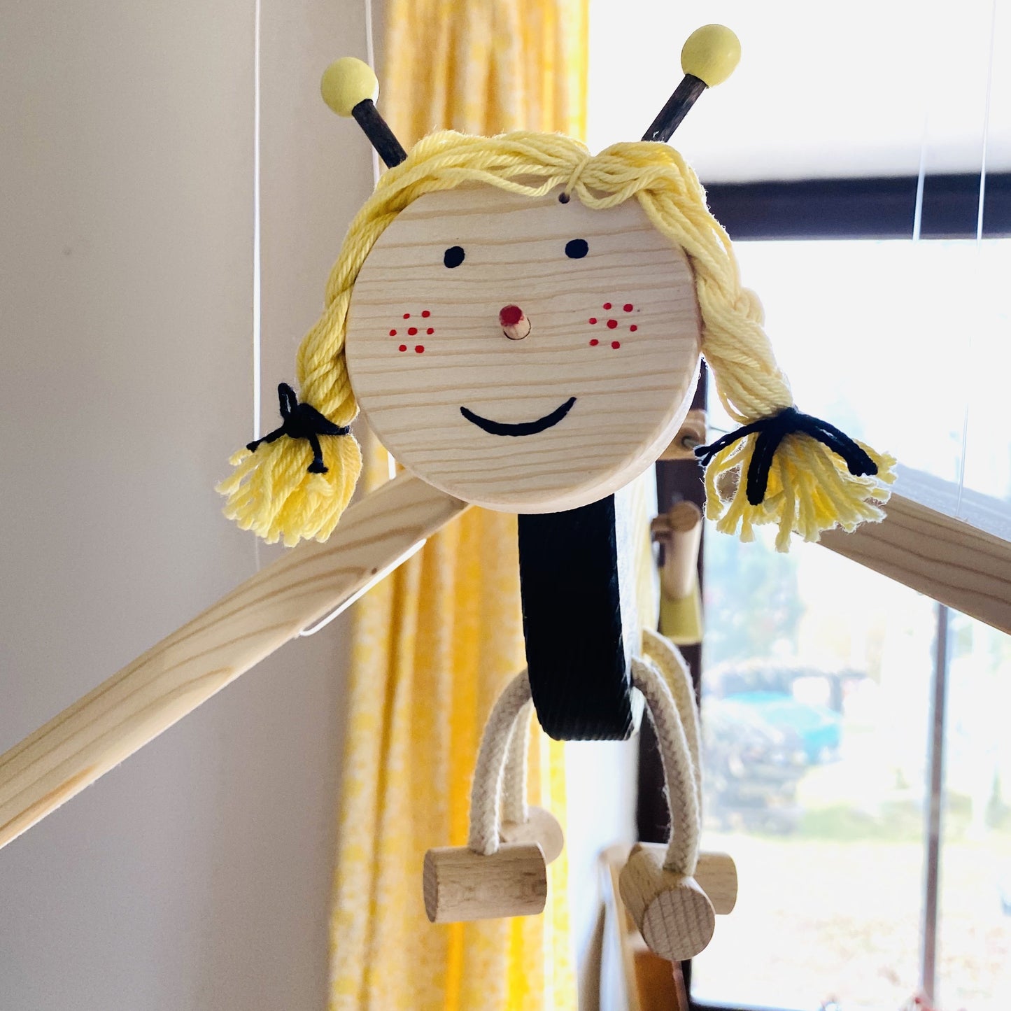 wooden flying animals