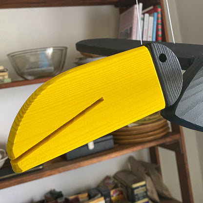 Wooden Flying Crow Mobile - Halloween Decoration - Gender Neutral Kids Room Decor