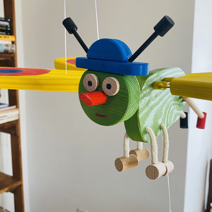 butterfly nursery mobile