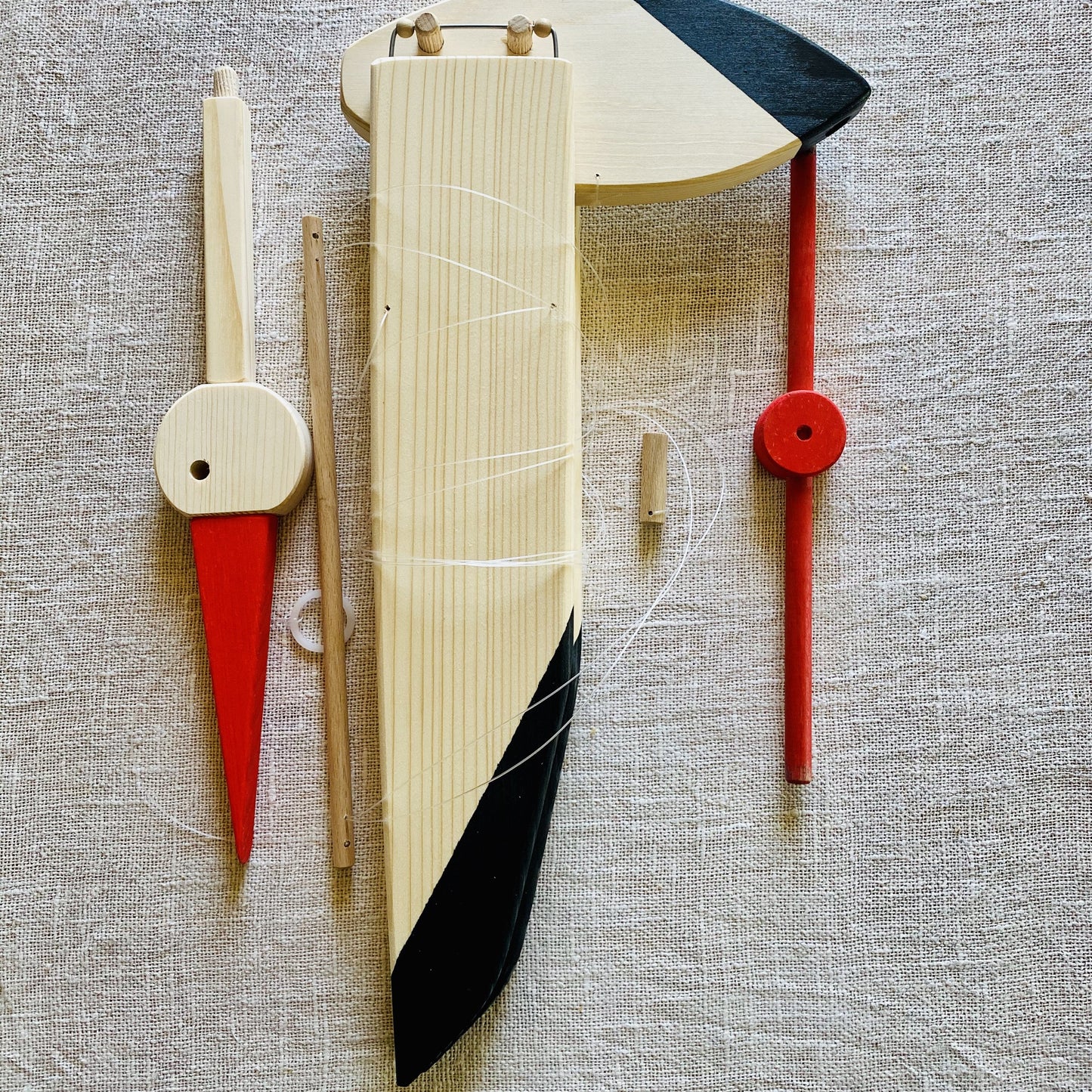 flying wooden toy nursery decor