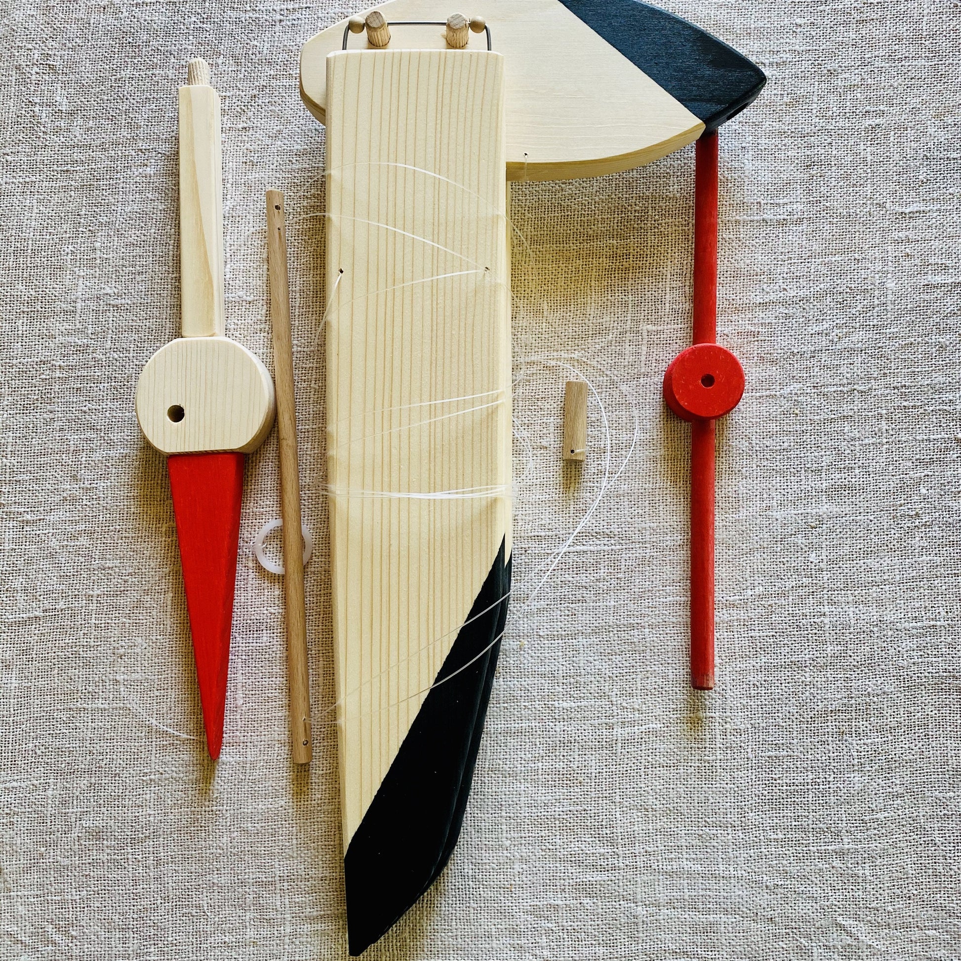 flying wooden toy nursery decor