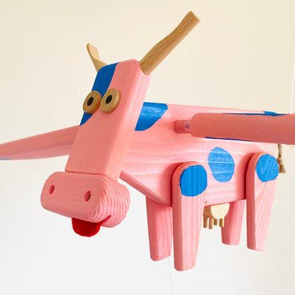 flying wooden animals