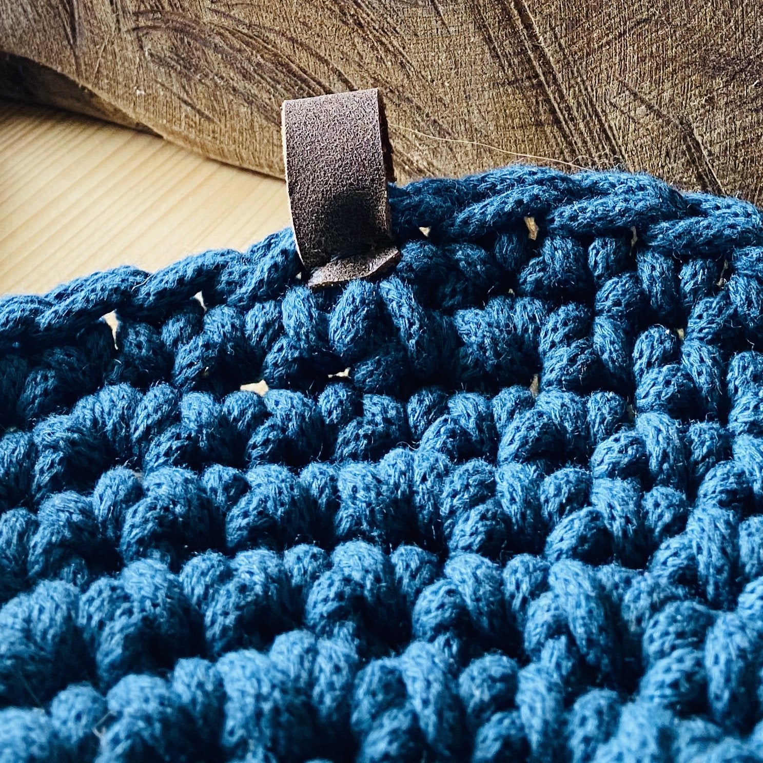 hot pad from cotton rope