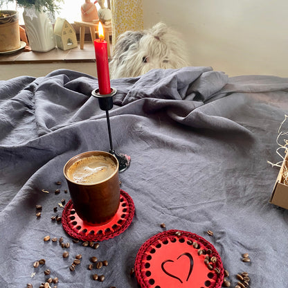 Heart of Love - Mug coasters