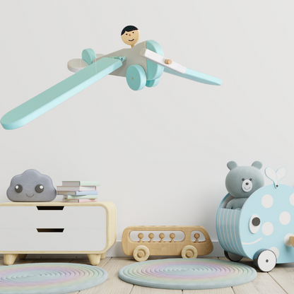 Flying Airplane Nursery Mobile