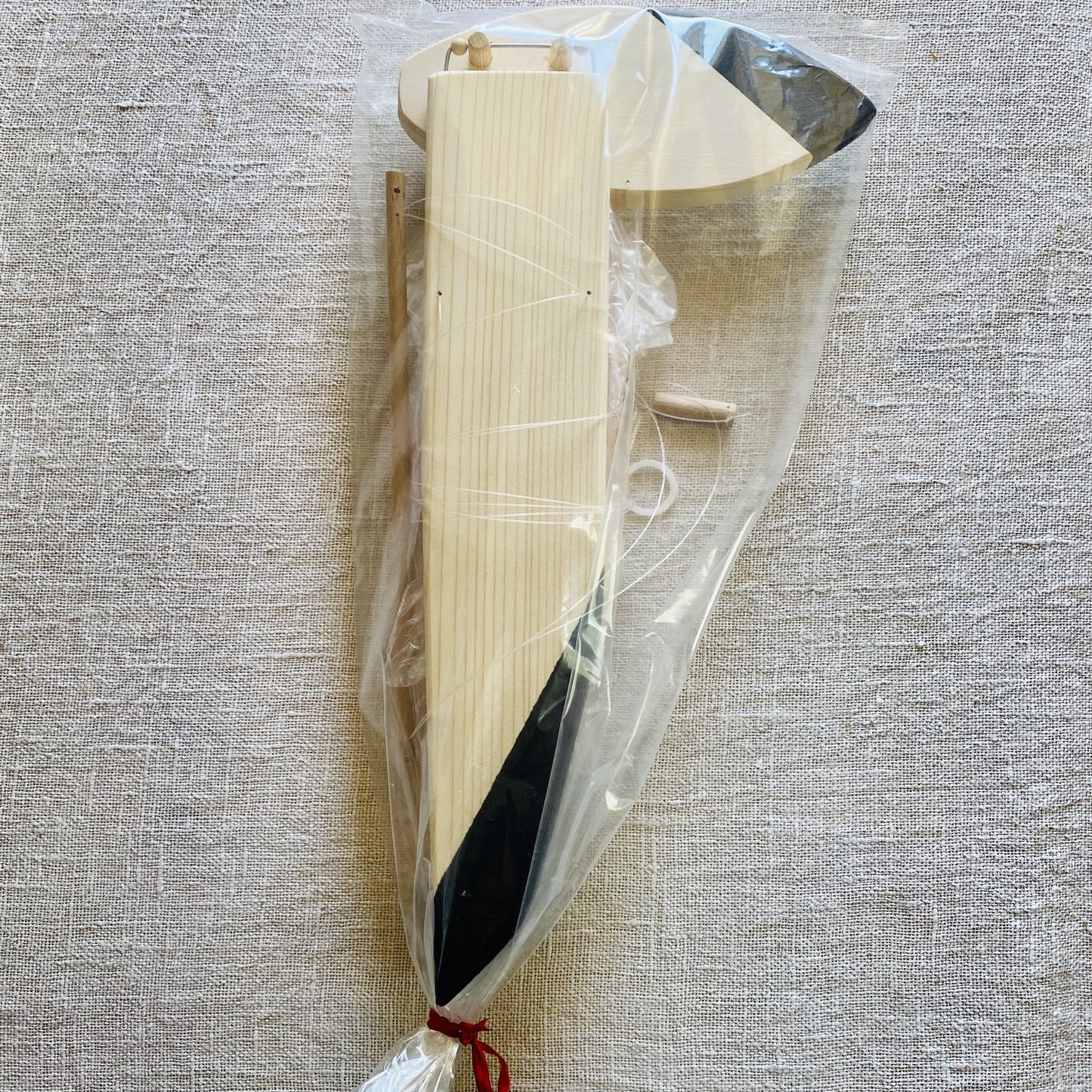 natural stork nursery mobile